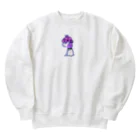 szHzs 'のネコ耳さん/ピンクニット帽 Heavyweight Crew Neck Sweatshirt