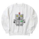 CUTOY MEMORY -可愛いおもちゃの思い出-のロボットくん Heavyweight Crew Neck Sweatshirt