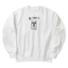 このハム。のぽっちゃりハムちゃん Heavyweight Crew Neck Sweatshirt