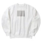 rilybiiのWhite Dusty Pink × Logo Message Heavyweight Crew Neck Sweatshirt