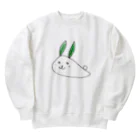 森図鑑の[森図鑑] 笹うさぎ Heavyweight Crew Neck Sweatshirt