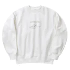 三島ゆりな MISHIMA Yurinaのなにもやりたくないネコ Heavyweight Crew Neck Sweatshirt