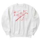 S2kun ハートくん SHOPのハートくんlife Heavyweight Crew Neck Sweatshirt