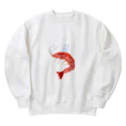 たのしみたろうのかにくんのお昼ご飯 Heavyweight Crew Neck Sweatshirt