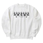 ZUKINDOGSの忍者犬発展推進協会 Heavyweight Crew Neck Sweatshirt