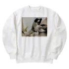 【お店】ボーダーコリーのモクの破壊① Heavyweight Crew Neck Sweatshirt