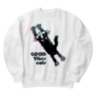 GOOD VIBES CATSのGOOD VIBES CATS Heavyweight Crew Neck Sweatshirt