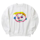 こどもの絵の３さい の じがぞう Heavyweight Crew Neck Sweatshirt