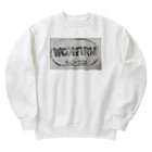 きしもとをんのうぉんしょうかい ロゴ Heavyweight Crew Neck Sweatshirt