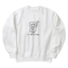 ＼ニッコリンチョ！！／のいっぱつにゃん Heavyweight Crew Neck Sweatshirt