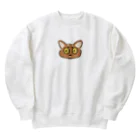 ねこちゃん家のアビシニアンのねこ Heavyweight Crew Neck Sweatshirt