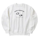 kiki25のおやすみパンダ Heavyweight Crew Neck Sweatshirt