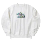 Katie（カチエ）の熱帯植物に囲まれた家 Heavyweight Crew Neck Sweatshirt