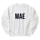 ○△□。のMAE&USHIRO(前後) Heavyweight Crew Neck Sweatshirt