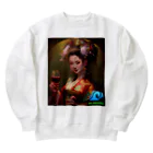 Dr.inkerzの花魁と過ごす夜 Heavyweight Crew Neck Sweatshirt