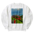 藁のきれいなけしき Heavyweight Crew Neck Sweatshirt