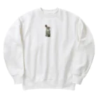 はるさんStoreのはるさん立ち姿 Heavyweight Crew Neck Sweatshirt