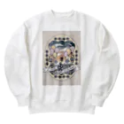 anwonの良いことがありますように Heavyweight Crew Neck Sweatshirt