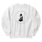 るい🏠💓🍚のるいちゃあじ(和) Heavyweight Crew Neck Sweatshirt