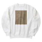 うさみみツインズᕱ⑅ᕱ .｡ഒのゆかうさは今日もくたくた Heavyweight Crew Neck Sweatshirt