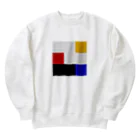 3×3 のドット絵のバウハウス - 3×3 のドット絵 Heavyweight Crew Neck Sweatshirt