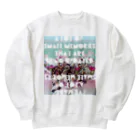 hugging love ＋《ハギング ラブ プラス》のハーフハーフ Heavyweight Crew Neck Sweatshirt