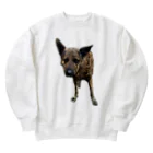 EYE CANDYの愛犬注意 Heavyweight Crew Neck Sweatshirt