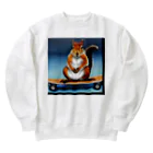 steventshirtsのスケートボードのリス Heavyweight Crew Neck Sweatshirt