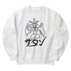 ヒロシオーバーダイブのサタン・バフォメット Heavyweight Crew Neck Sweatshirt