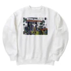 モナカの春を連れて Heavyweight Crew Neck Sweatshirt