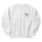 miyakojima_baseの宮古島ベースのオリジナルロゴ Heavyweight Crew Neck Sweatshirt