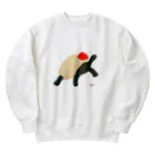 マヨぺろのマヨい亀 Heavyweight Crew Neck Sweatshirt