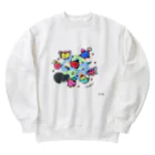 SHIHO NO WAのレッツミュージック Heavyweight Crew Neck Sweatshirt