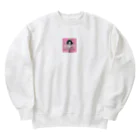 プーさんの毛皮にくるまる？羊ちゃん Heavyweight Crew Neck Sweatshirt