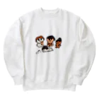 ここちゃんねる！のわたしのかぞく！！ Heavyweight Crew Neck Sweatshirt