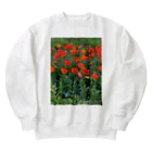 桜のチューリップ Heavyweight Crew Neck Sweatshirt