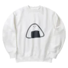 おコメのホカホカショップのおにぎり Heavyweight Crew Neck Sweatshirt