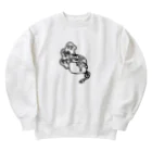 カリツォーの炊飯蛇 Heavyweight Crew Neck Sweatshirt