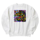 どりほぷの宝石属性の竜 Heavyweight Crew Neck Sweatshirt