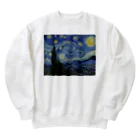 世界美術商店の星月夜 / The Starry Night Heavyweight Crew Neck Sweatshirt