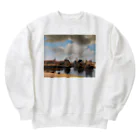 世界美術商店のデルフト眺望 / View of Delft Heavyweight Crew Neck Sweatshirt