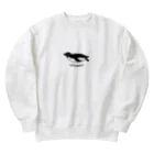 hiroimachiのペンギンのトボガン Heavyweight Crew Neck Sweatshirt