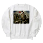 世界美術商店の民衆を導く自由の女神 / Liberty Leading the People Heavyweight Crew Neck Sweatshirt