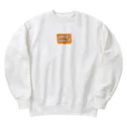 さッとんのオレンジなカセット Heavyweight Crew Neck Sweatshirt