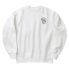 たらいそのトイプードルのころんたん Heavyweight Crew Neck Sweatshirt