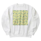 千億のラブリー花柄 Heavyweight Crew Neck Sweatshirt