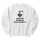 ヒロシオーバーダイブの麺好きの「麺道」 Heavyweight Crew Neck Sweatshirt