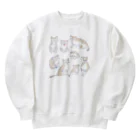 はるさめ商店のスナネコ Heavyweight Crew Neck Sweatshirt