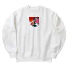 Spirit of 和の鯉の泳ぎ Heavyweight Crew Neck Sweatshirt