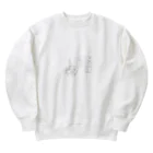 ワキラキの許してくれるうさぎ Heavyweight Crew Neck Sweatshirt